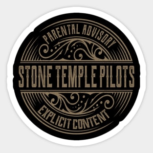 Stone Temple Pilots Vintage Ornament Sticker